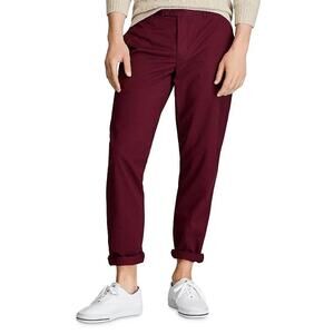 Polo Ralph Lauren Strech Straight Fit Chino in Burgundy